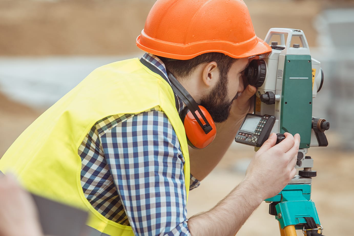 Male work building construction engineering occupation project